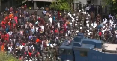 Assista: Protesto em massa do lado de fora do escritório do presidente do Sri Lanka, Gotabaya, em meio à crise |  Noticias do mundo