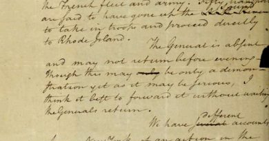 Carta de Alexander Hamilton, desaparecido há muito tempo, é colocada em exibição pública