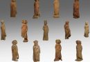 Arqueólogos desenterraram milhares de oferendas de figuras de barro deixadas por fiéis