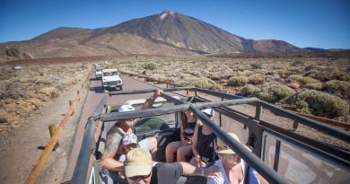Turistas irlandeses enfrentam acusações para visitar os espaços naturais de Tenerife