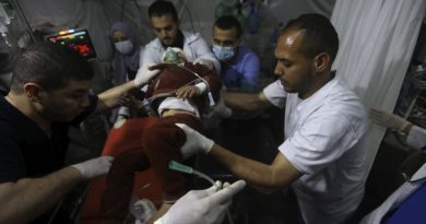 Seis crianças entre nove palestinos mortos por ataque aéreo israelense em Rafah