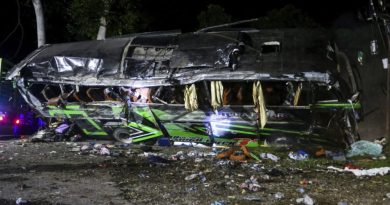 Pelo menos 11 mortos em acidente de ônibus na Indonésia depois que os freios aparentemente falharam – polícia