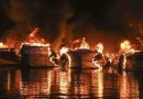 Incêndio em uma marina na Croácia destrói 22 barcos, mas não há relatos de feridos