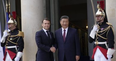 Macron define a Ucrânia como prioridade enquanto líder chinês faz visita de Estado à França