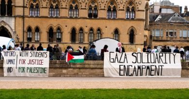 Estudantes de Oxford e Cambridge montam campos de protesto em Gaza
