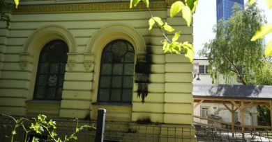 Sinagoga de Varsóvia atacada com bombas incendiárias